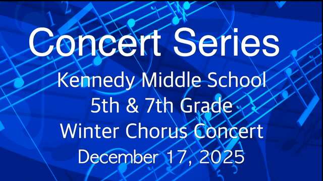 KMS 5th & 7th Grade Winter Chorus Concert December 17, 2025