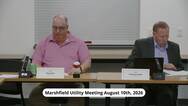 Marshfield Utility Meeting 8 10 2026